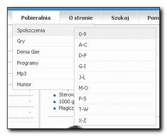 Dynamiczne menu CSS