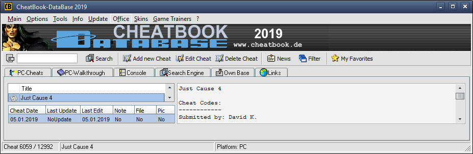 cheatbookdatabase2019new