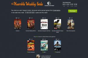 weekly sale codemasters